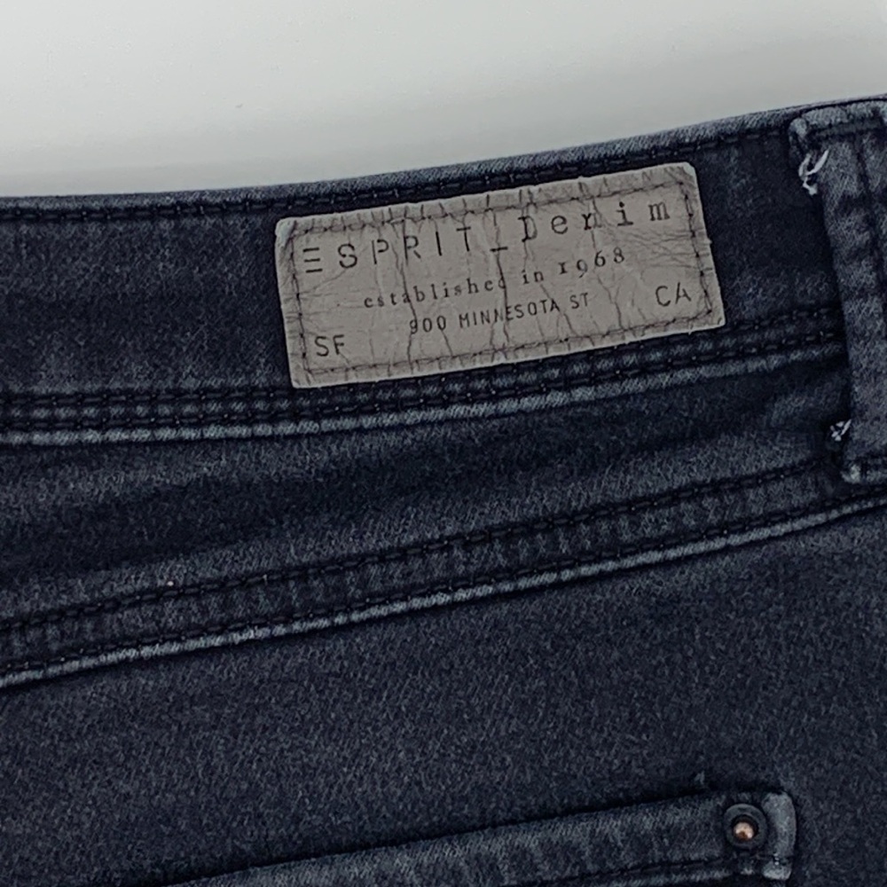 Esprit Black Denim Shorts Women’s Size 29 - Picture 3 of 5